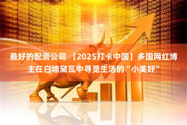 最好的配资公司 【2025打卡中国】多国网红博主在白墙黛瓦中寻觅生活的“小美好”